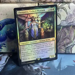 Cleopatra, Exiled Pharaoh #0052 Universes Beyond: Assassin's Creed FOIL NM - Image 2