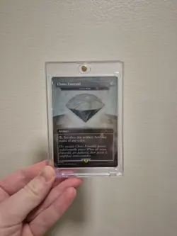 Magic: The Gathering Chaos Emerald White Foil Lotus Petal Sonic Secret Lair - Image 2