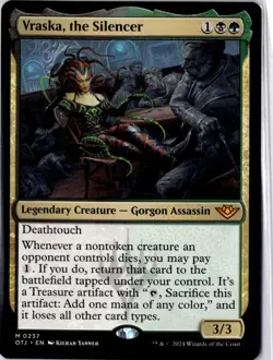 Vraska, the Silencer Outlaws of Thunder Junction Regular NM M 0237 - Image 1