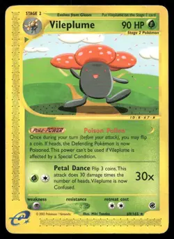 Vileplume (69) #069/165 Pokemon Expedition - Image 1