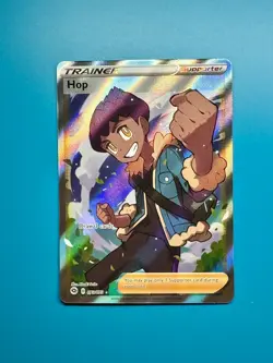 Hop Full Art 073/073 Ultra Rare Champion's Path Pokemon TCG NM - Image 1