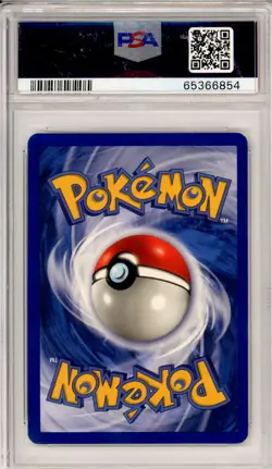 1999 Pokemon Fossil Gastly #33 1ST Edition PSA 9 - Image 2