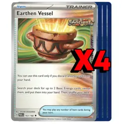 x4 Earthen Vessel 163/182 Paradox Rift Pokemon TCG Playset 4x - Image 1