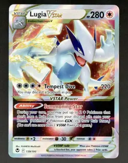 2022 Lugia VSTAR 139/195 Pokemon TCG Silver Tempest - Image 1