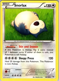 Snorlax 58/83 Generations Pokemon TCG LP - Image 1