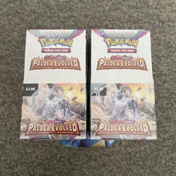 Pokemon TCG Scarlet & Violet Paldea Evolved Half Booster Box Factory Sealed UK - Image 1