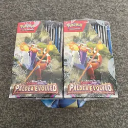 Pokemon TCG Scarlet & Violet Paldea Evolved Half Booster Box Factory Sealed UK - Image 4