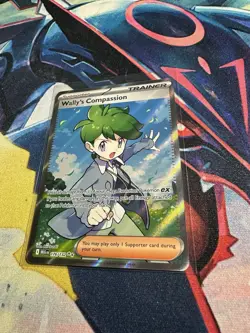 Wally’s Compassion Full Art Trainer #176 Pokemon Mega Evolution NM - Image 2