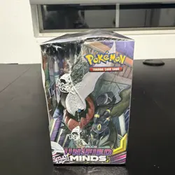 Pokemon TCG Sun & Moon Unified Minds Booster Box Factory Sealed 36 Packs *Read* 820650815683 - Image 2