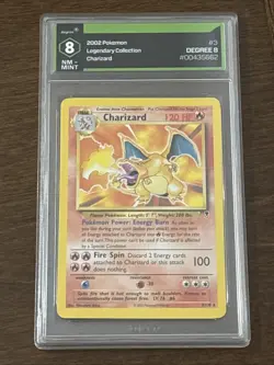Pokemon Charizard Legendary Collection 3/110 Deck Exclusives Regular DEGREE 8 NM - Image 1