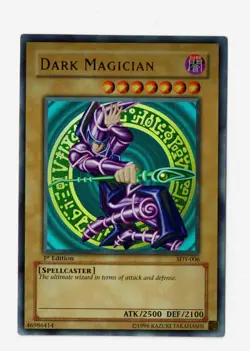 Yugioh Dark Magician SDY-006 1st Edition! Asia Eng ULTRA RARE Lightly Played - Image 1