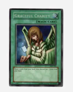 Yugioh! Graceful Charity - SDP-040 - Super Rare - Unlimited - Image 1