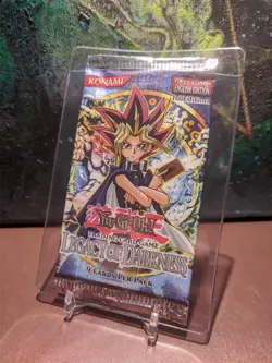 1st Edition LOD Legacy of Darkness Unweighed Factory Sealed Booster Pack Yugioh - Image 1