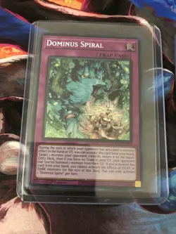 Yugioh Dominus Spiral DOOD-EN079 Doom of Dimensions 1st Edition Secret NM - Image 1
