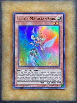 Yugioh Lemon Magician Girl MVP1-EN051 Ultra Rare 1st Ed NM - Image 1