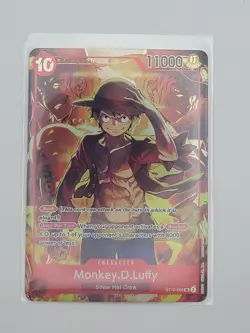 Monkey.D.Luffy (Treasure Booster Set) ST10-006 One Piece Promotion Card NM - Image 5