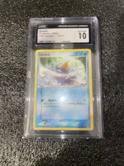 Pokemon Surskit 2004 14/17tcg Common Regular Card CGC GEM MINT 10 POP 1 - Image 1