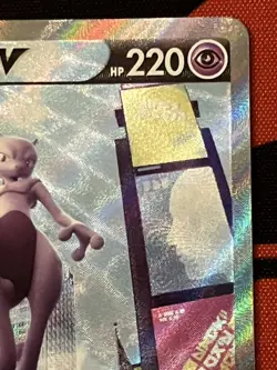 Pokemon Card Mewtwo V SR SA Alt Art 074/071 SR S10b - Image 3