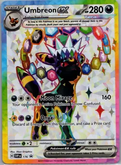 Umbreon ex - 176 Promo SV: Scarlet & Violet Promo Cards SVP 176 NM - Image 1