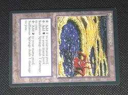 Magic The Gathering Sulfurous Springs Ice Age Rare Card NM MTG - Image 4