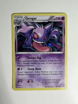 Gengar 60/162 Breakthrough Holo Pokemon Trading Card 2015 - Image 1