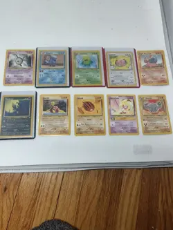 10x Neo Revelation Pokemon Card Lot - LP - Image 1