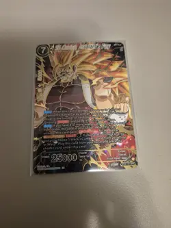 SS Cumber Assailant’s Fury Dragon Ball Super Critical Blow BT22-127 TCG Card SPR - Image 1