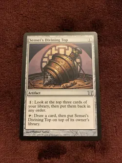 Sensei's Divining Top Champions of Kamigawa Regular NM Magic The Gathering MTG - Image 1