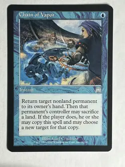 MTG - Chain of Vapor - Onslaught - Reg En (LP) - Image 1