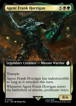 MTG - Agent Frank Horrigan (Extended) - Fallout - X1 - (NM) - - Image 1
