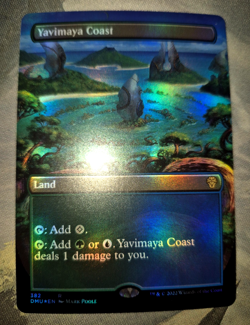 Yavimaya Coast (Borderless) Dominaria United Foil MTG NM x1 (Multiple Available) - Image 1