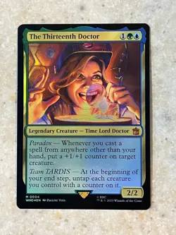 MTG NM The Thirteenth Doctor Foil [Doctor Who] - Image 1