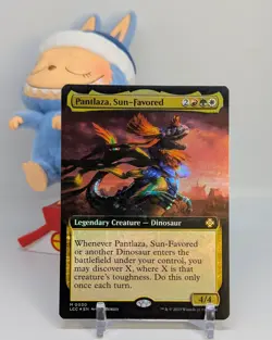 Pantlaza, Sun-Favored Extended Art ✨Foil NM✨ Lost Caverns of Ixalan MTG LCC 0030 - Image 1