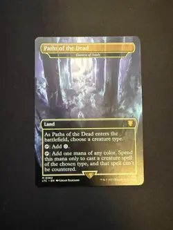 MTG Paths of the Dead - Cavern of Souls - Borderless, NM-Mint - Image 1
