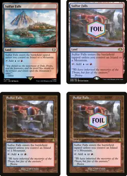 1x - Sulfur Falls - [SELECT] - Lord of the Rings/Dominaria Remastered - NM MTG - Image 1