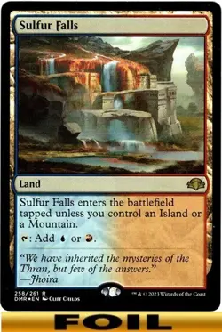 1x - Sulfur Falls - [SELECT] - Lord of the Rings/Dominaria Remastered - NM MTG - Image 3