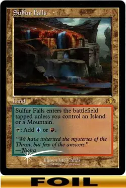 1x - Sulfur Falls - [SELECT] - Lord of the Rings/Dominaria Remastered - NM MTG - Image 5