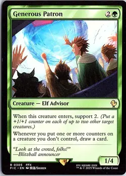 Generous Patron R Commander: FINAL FANTASY 305 LP Magic - Image 1