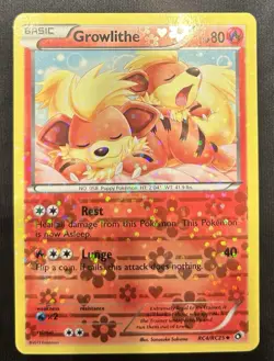 Growlithe RC4/RC25 Pokemon TCG Radiant Collection Reverse Holo FAST SHIPPING!!! - Image 1