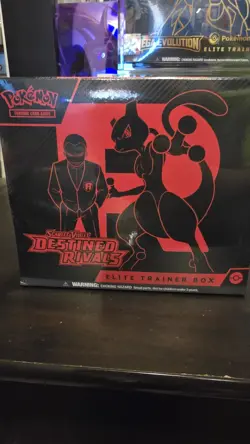 Pokemon Destined Rivals ETB Elite Trainer Box - SV10: Destined Rivals Sealed - Image 1