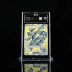 2025 POKEMON S&V BLACK BOLT - BLK EN #158/086 ZEKROM EX ULTRA RARE TAG 10 - Image 1