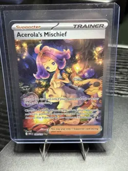 Acerola's Mischief (Special Illustration Rare) 183/132 - Mega Evolution Pokemon - Image 1