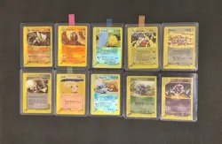 Lotto 10 Carte Pokemon Skyridge ENG Reverse GD / Exc 2003 - Image 1