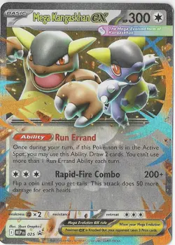 Mega Kangaskhan ex 025 - Pokemon TCG Mega Evolution PROMO Rare Holo Foil NM - Image 1