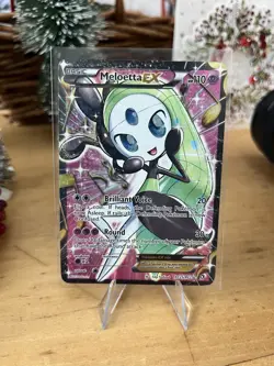 Meloetta EX RC25/RC25 Full Art Ultra Rare Legendary Treasures Pokemon 691 MINT - Image 1