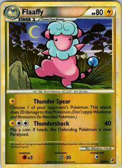 Flaaffy 43/95 Call of Legends Reverse Holo Pokemon TCG NM - Image 1