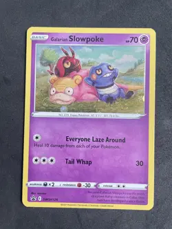 Pokemon TCG - Galarian Slowpoke - SWSH126 - Black Star Promo NM - Image 1