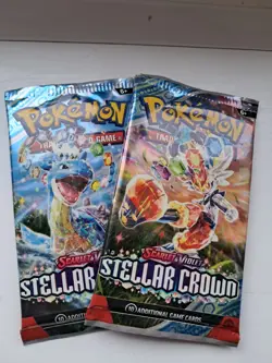 Pokemon TCG Scarlet & Violet Stellar Crown Booster Pack - Image 1