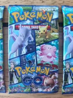 Lot D - 4X Pokemon GO Booster Packs - Factory Sealed Unweighed Sword Shield - Image 4