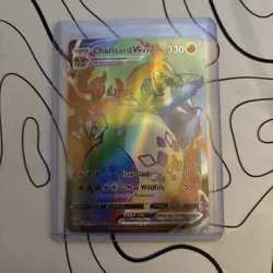 2020 Pokemon Champions Path Charizard Rainbow Rare VMax! 🌈 - Image 1